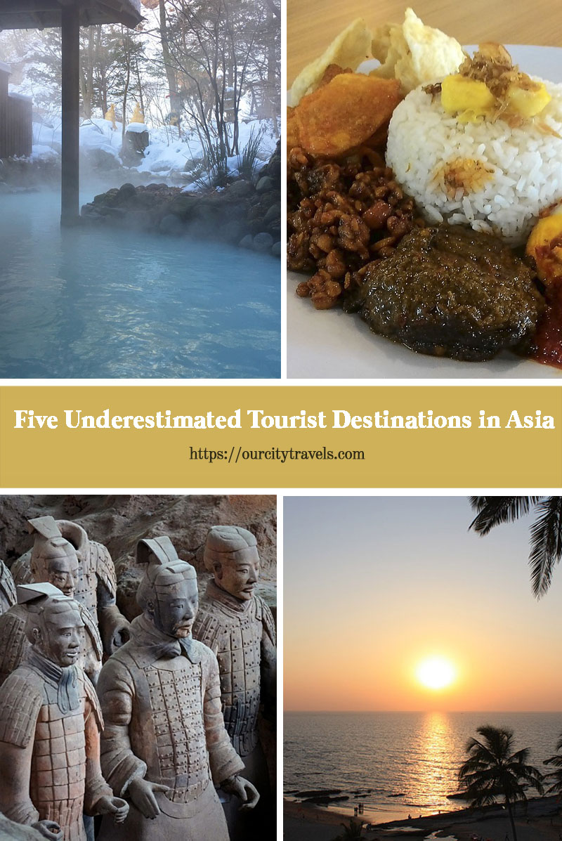 For those that are perhaps a bit bored with the regular vacation destinations, Asia is your got to. It offers a wealth of idyllic, and unique, vacation spots. There are many locations with beautiful beaches, remote islands with tropical palms. Unexpectedly, there are a lot of fascinating centers of cultural and historical significance. Travellers can reach any of these five underestimated tourist Asian destinations with excellent cheap air flights.