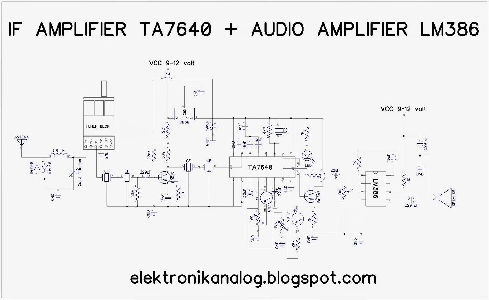 skema diagram ic la76938a - Pengenalan Ic La76938A dan Fun...