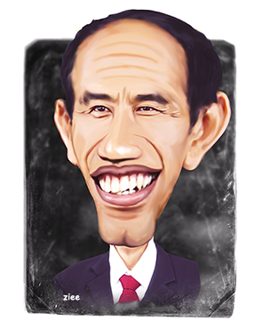 Karikatur Jokowi Lucu Banten Art Design Ane Coba Liatin Gambaran