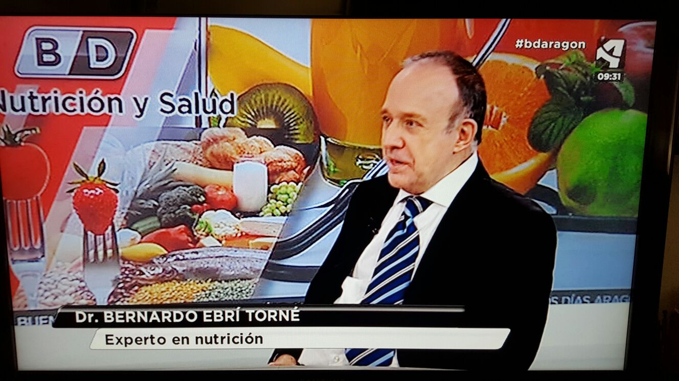 Entrevista sobre Nutrición, al Dr. Bernardo Ebrí Torné