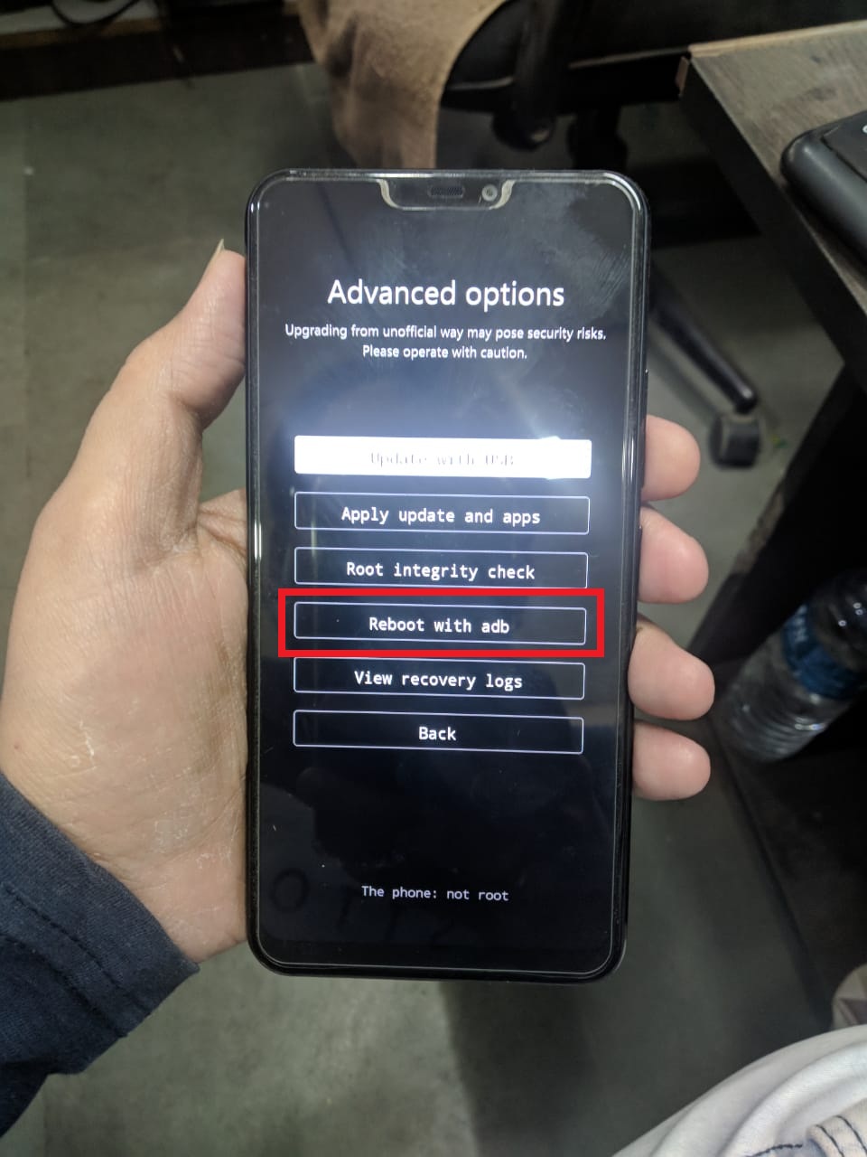VIVO ADB MODE LOCK REMOVE TOOLY81Y83Y83 PROV11FRP UNLOCKPIN