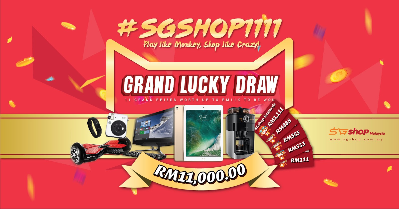 prize draw poster