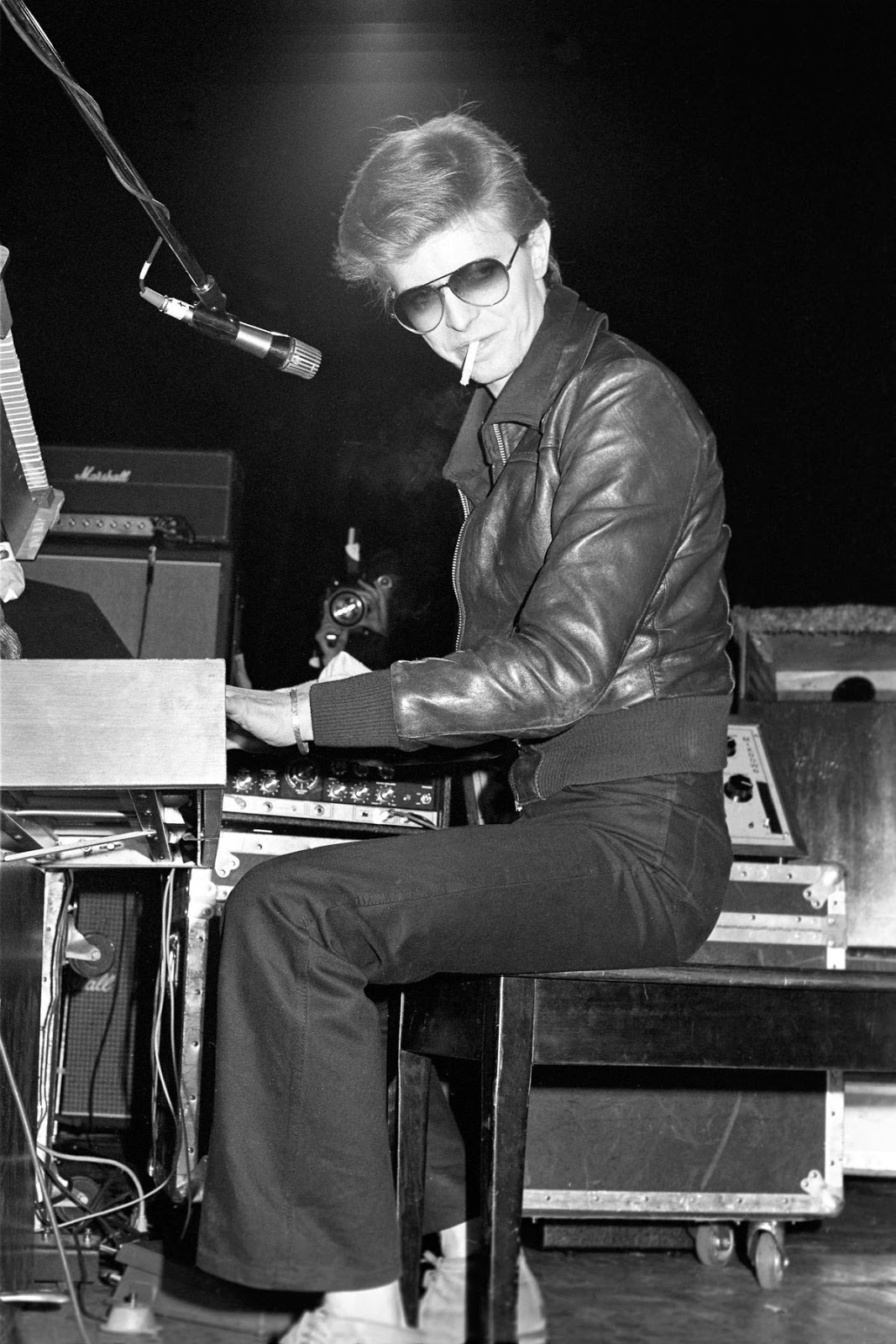 When David Bowie Played Keyboard for Iggy Pop Rare