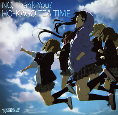 My Anime Indo: Lirik lagu K-on ''NO, THANK YOU''