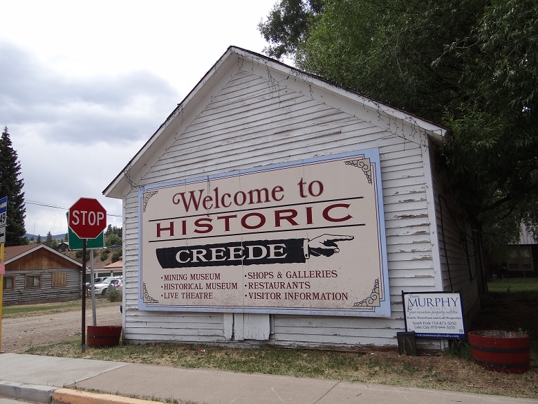 THE END Creede Colorado