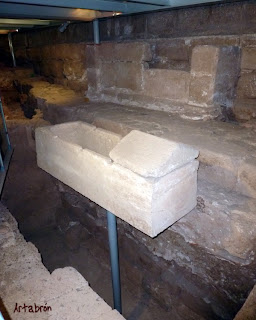 Excavaciones bajo la Iglesia de Santa Eulalia