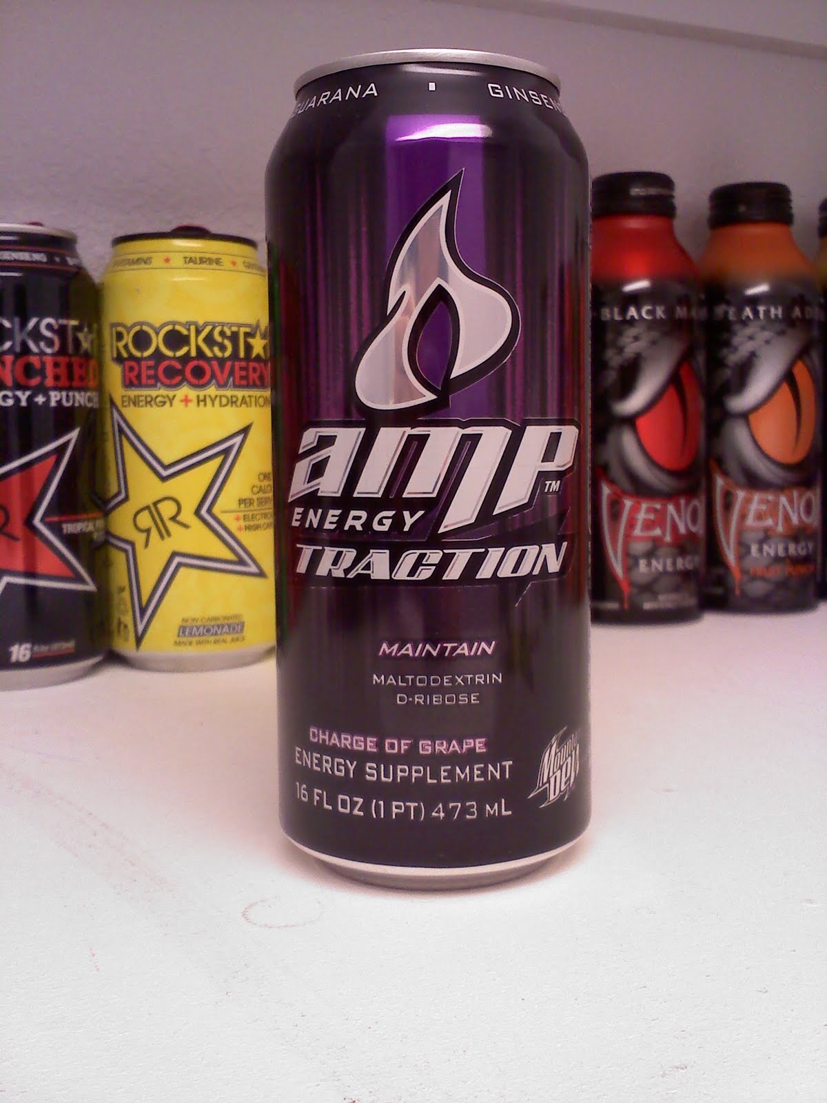 CAFFEINE! Review for Amp EnergyTraction