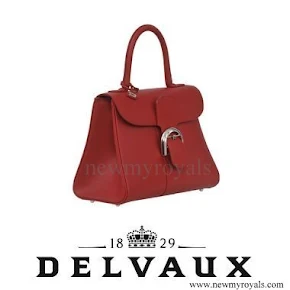 Queen Maxima style DELVAUX Brillant MM Handbag  