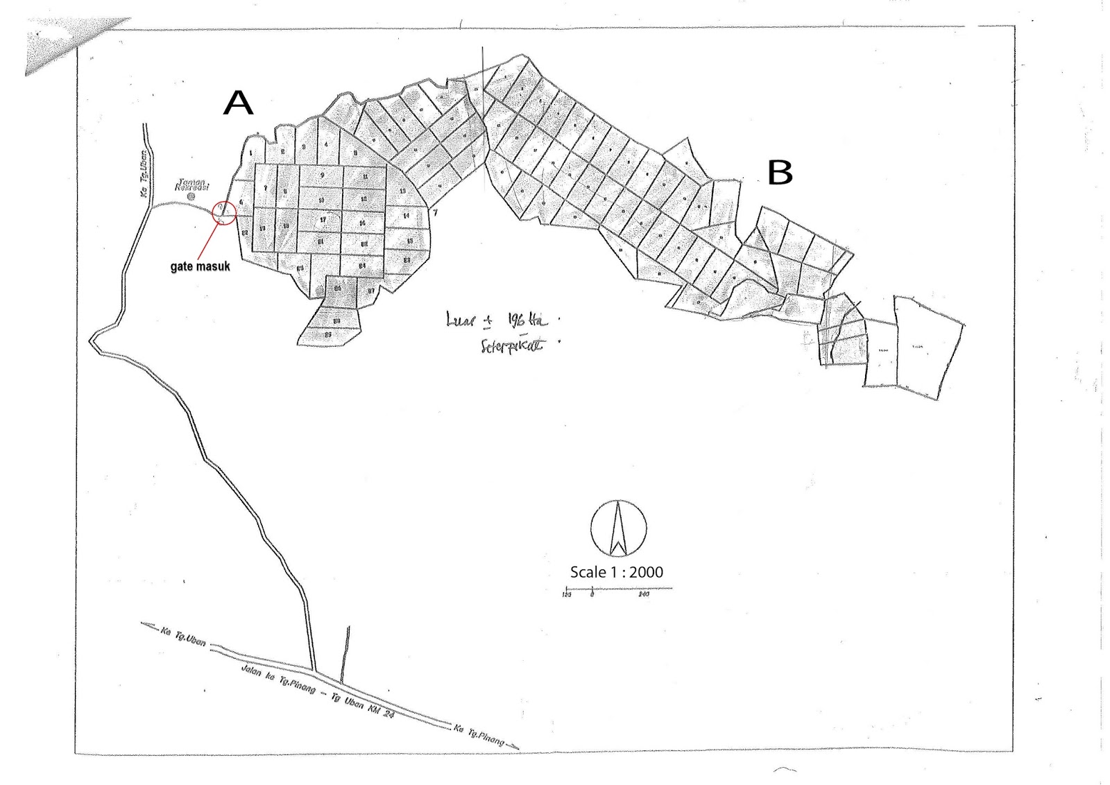 Kavling Besar Jasa Site Plan