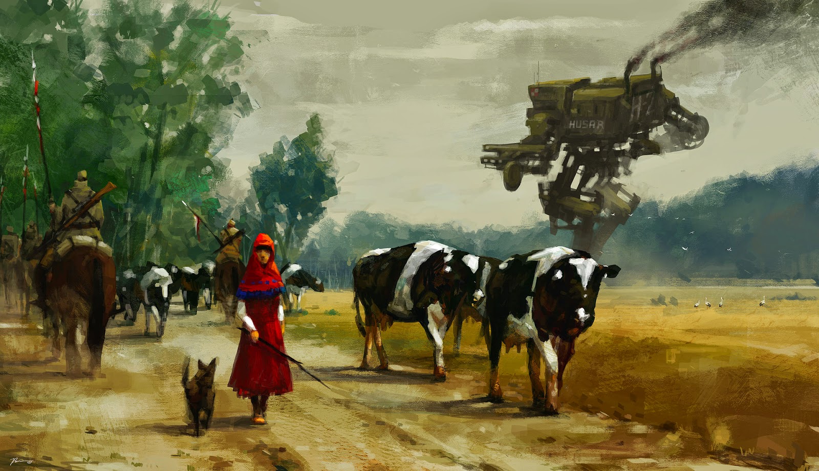 Jakub rozalski картины