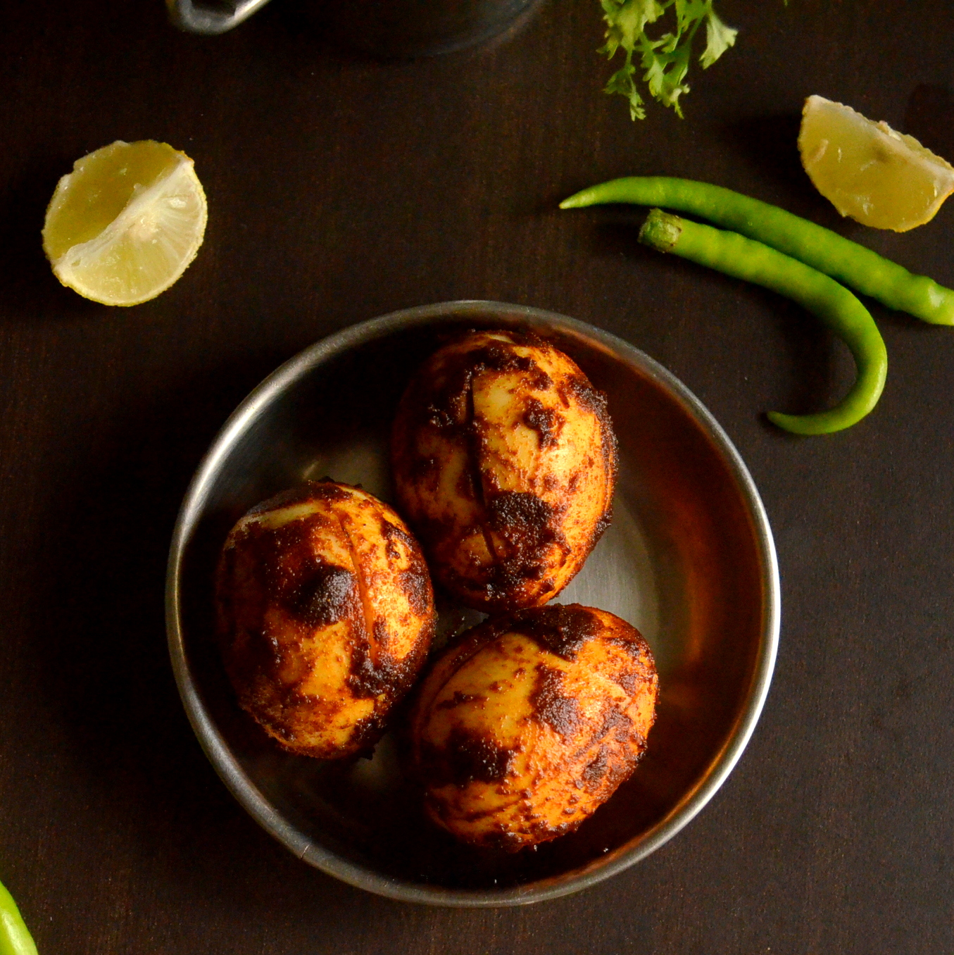 Indulge... Boiled Egg Fry Masala Egg Fry Muttai Fry Simple Mutta