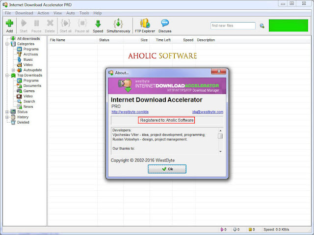 Latest IDA Pro Registered Free Download Internet Download Accelerator Pro is the best download manager to downloading files from internet with highest speed.