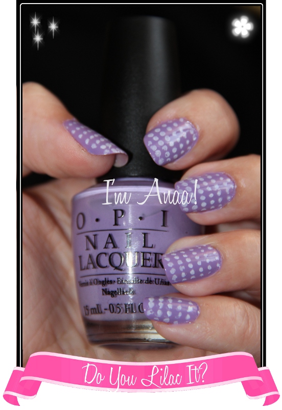 My first stamping design || OPI Do You Lilac It?