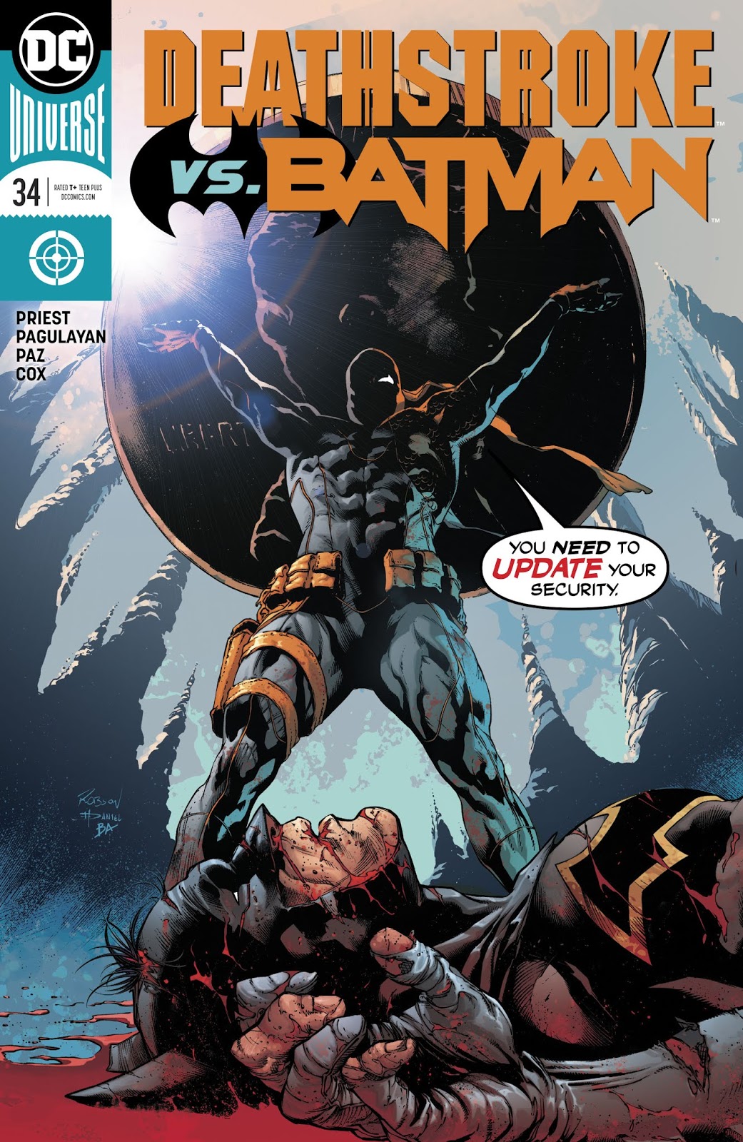 COMIC BOOK FAN AND LOVER: DEATHSTROKE vs BATMAN, PARTE 5 – DC COMICS