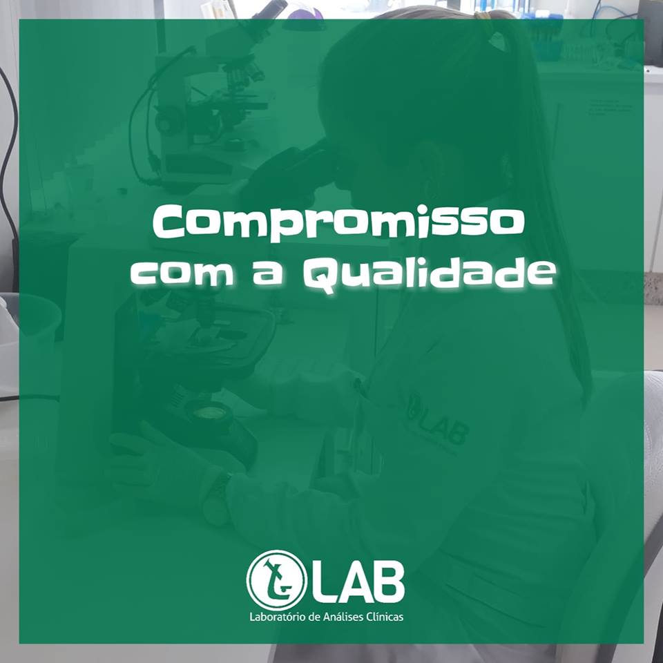 Laboratório LAB – Inovação, compromisso e qualidade Laboratório LAB – Inovação, compromisso e qualidade