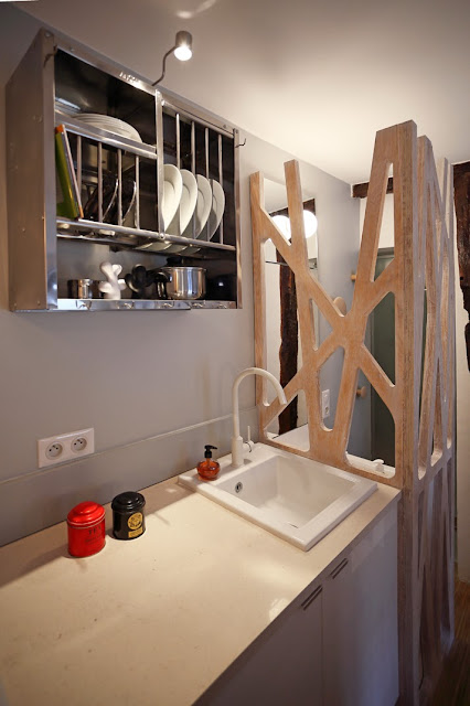 Kitnet ou quitinete de 12m² decorada. Blog Achados de Decoração Kitnet ou quitinete de 12m² decorada. Blog Achados de Decoração