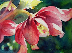 watercolour spring flowers watercolor bow take passion