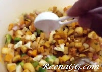 माइक्रोवेव में बनाए मसाला गोभी आलू - Aloo Gobi Microwave Recipe