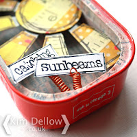 Catching Sunbeams in a sardine tin by Kim Dellow