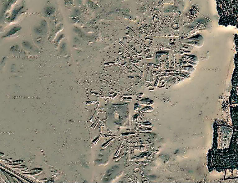 Stretching the Boundaries The satellite archaeological survey of Egypt
