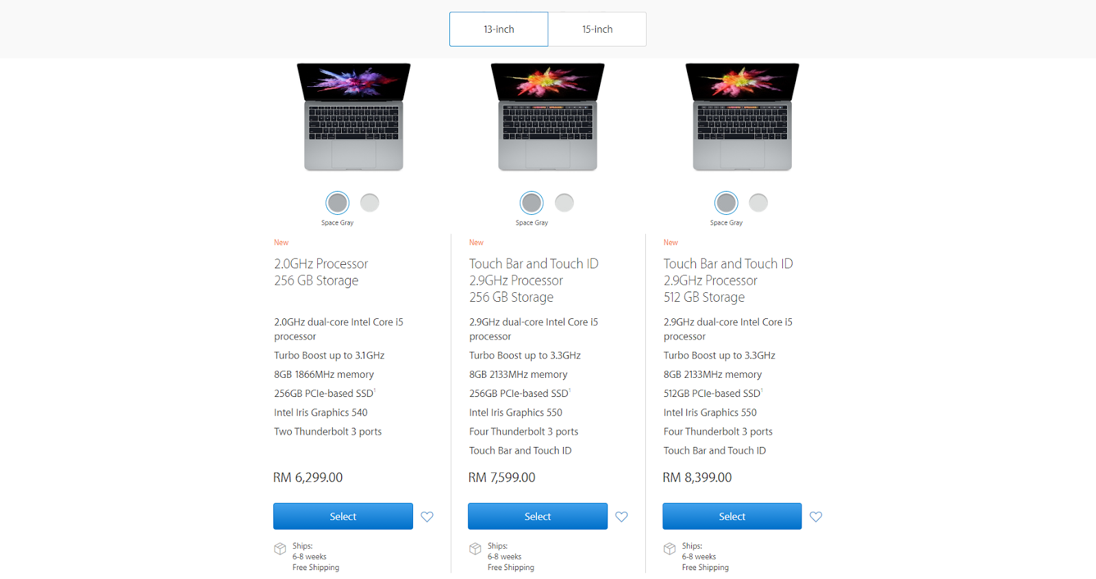 The new MacBook Pro now official