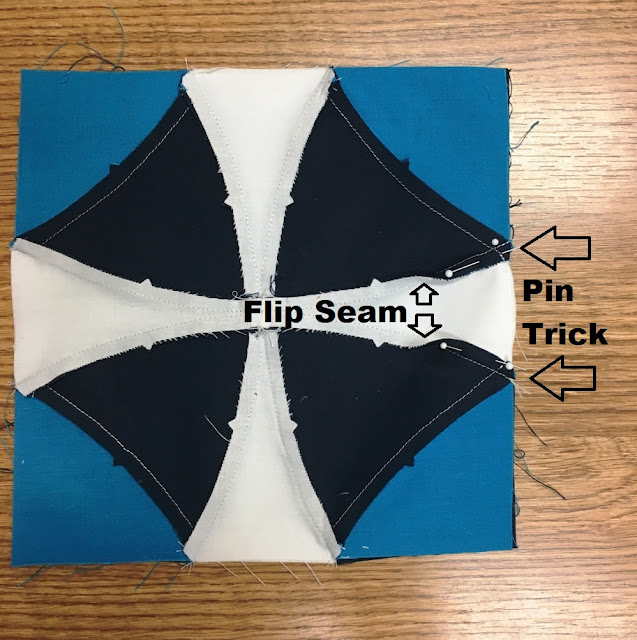 flip seams pin trick