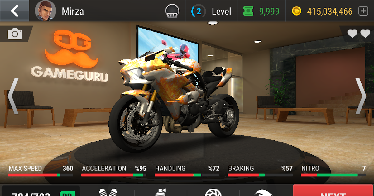 racing fever moto pc