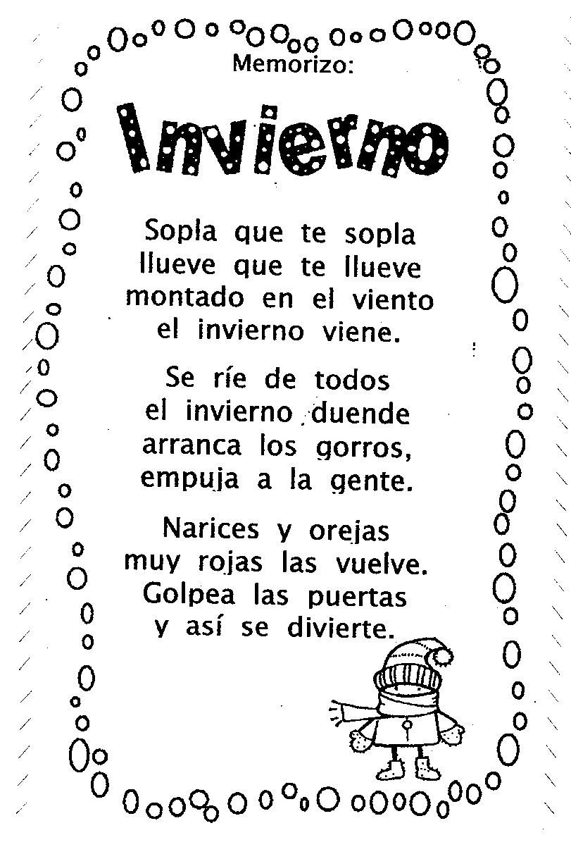 Maestra de escuela Poema del Invierno