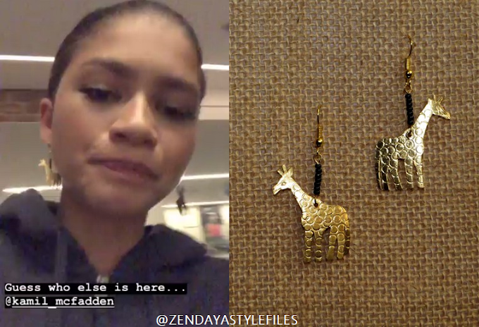 REQUESTED: Zendaya's Giraffe Earrings!