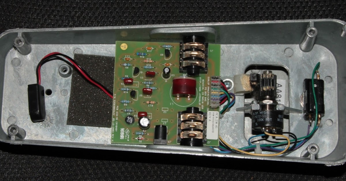 Khron's Cave: #4 Dunlop Zakk Wylde ZW45 wah pedal teardown & repair