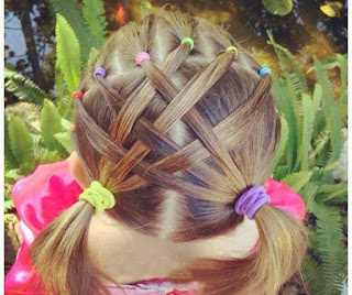 Peinados con coleta Coletas para niñas