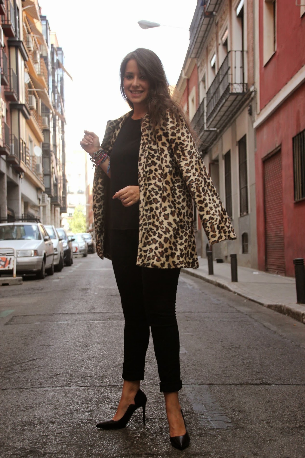 DIY Abrigo de pelos Animal Print (patrones gratis)