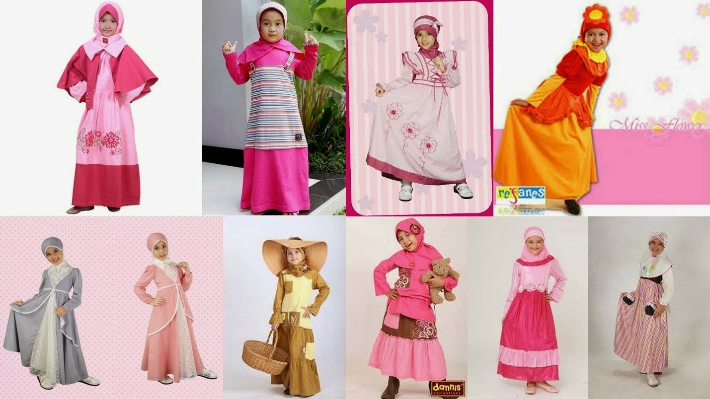 Gambar Busana Muslim Anak Perempuan 2022