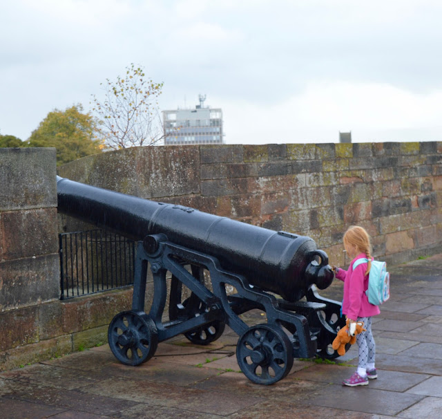 Great Days Out with Northern  | Our Day Trip to Carlisle by Train - canons at Carlisle Castle