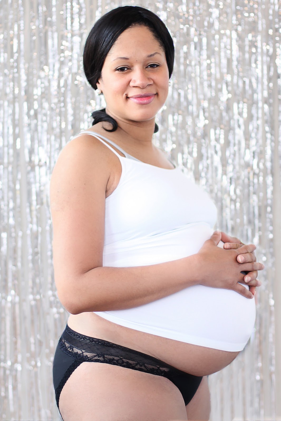 Pregnant In Underwear 107
