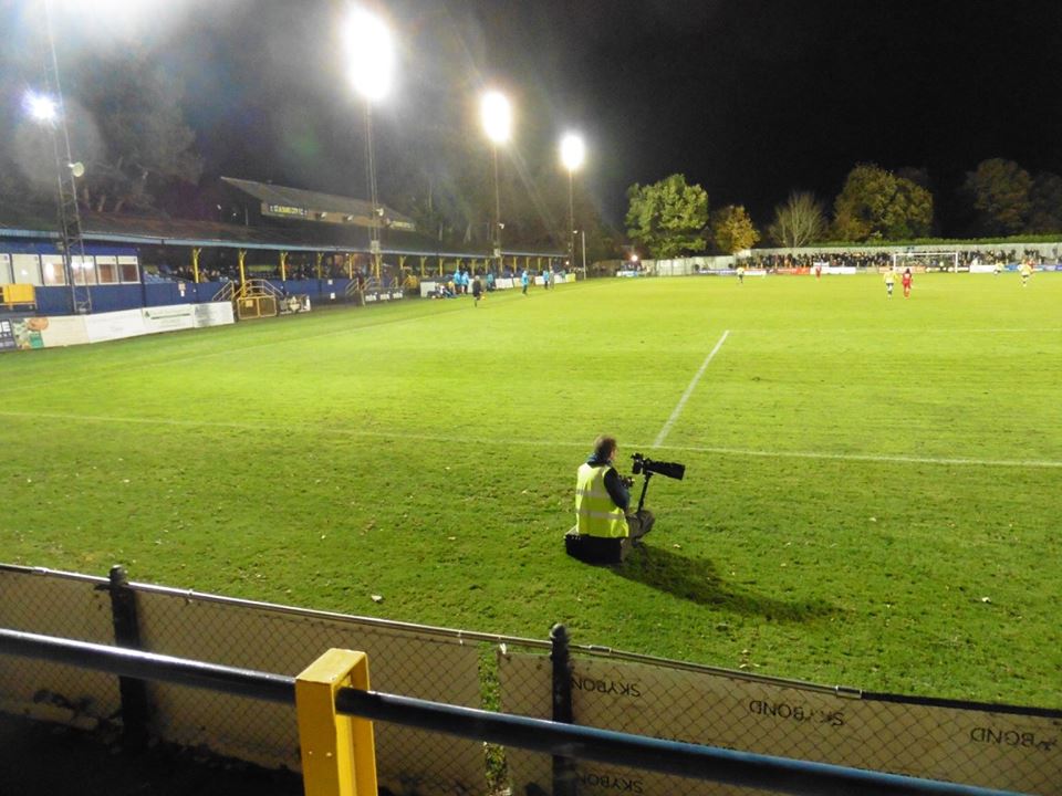 The Rainham End. Clarence Park St Albans City