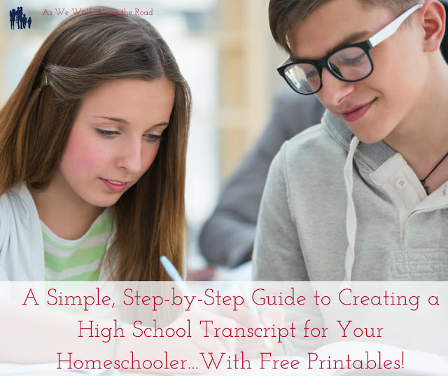 Creating a high school transcript Creating a high school transcript