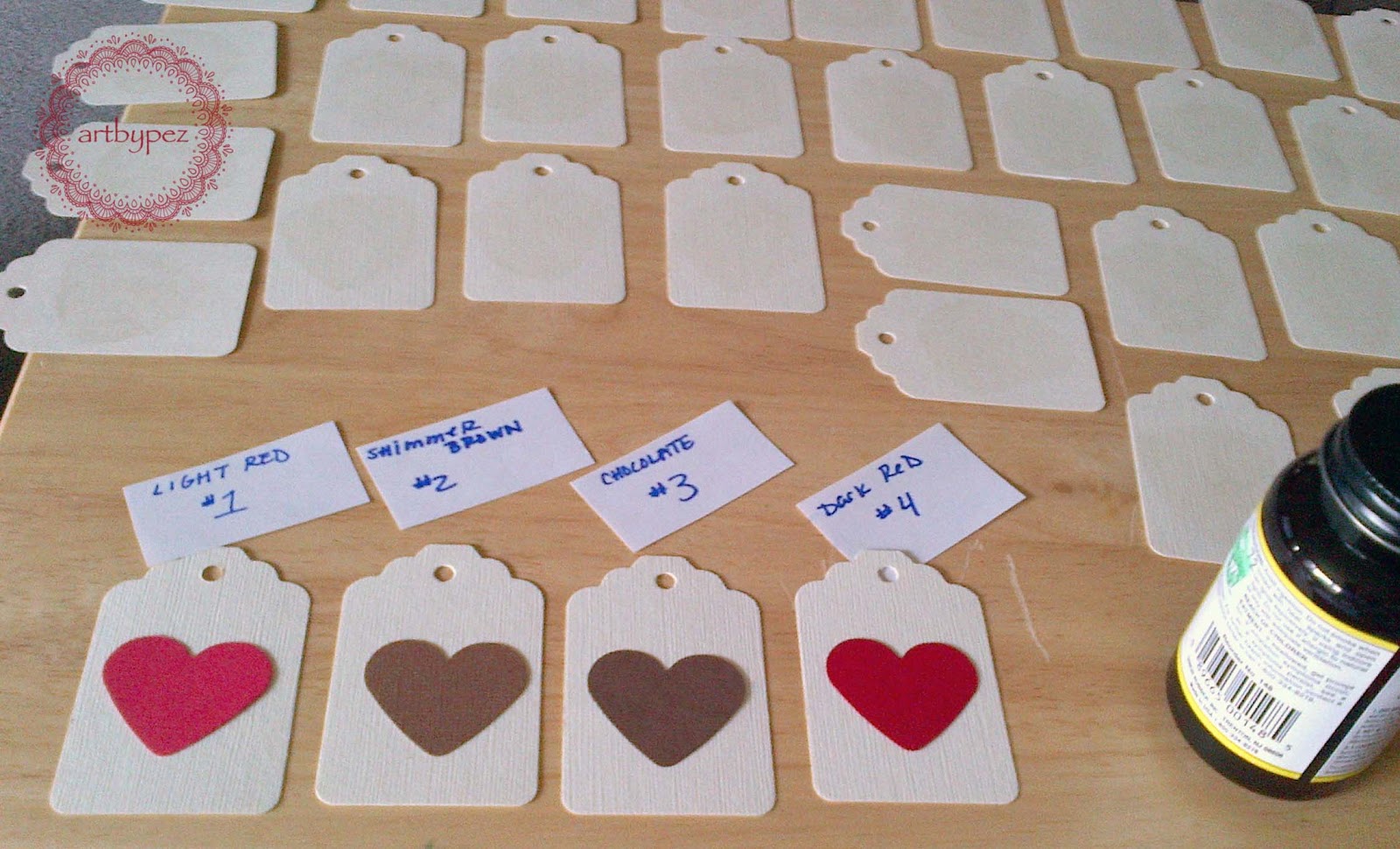 ART by Pez DIY Paper Punch Gift Tags