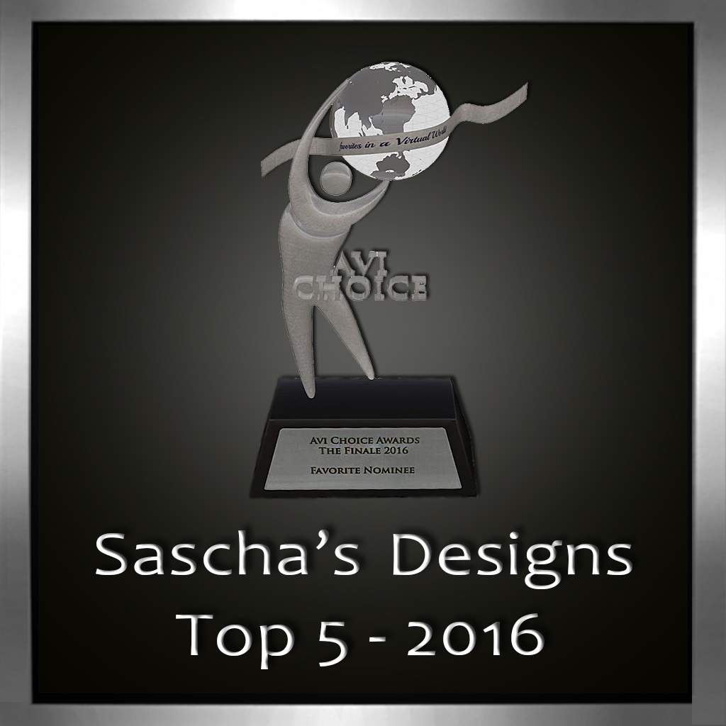 Sascha's Designs Avi Choice 2016