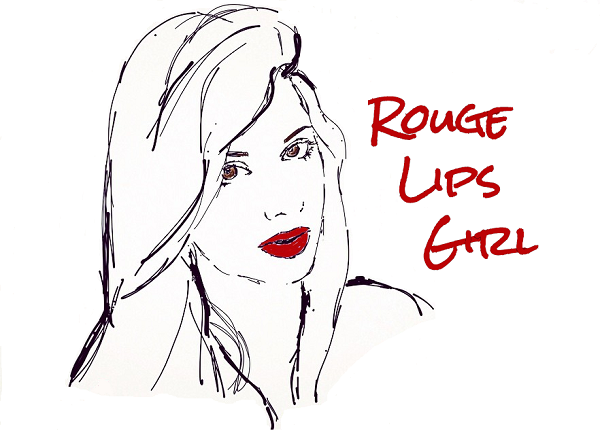 Rouge Lips Girl