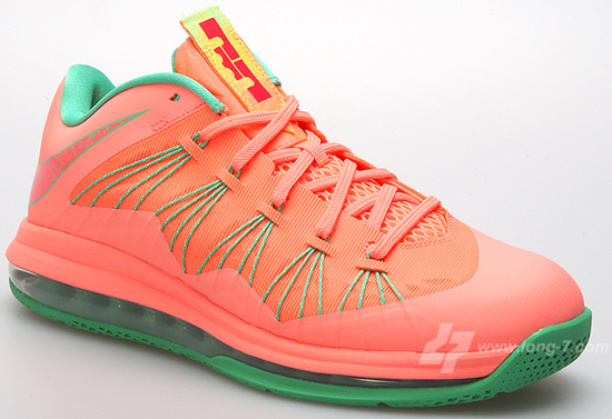 2015 New Arrive Nike Air Max Lebron X Low University Red Metalli