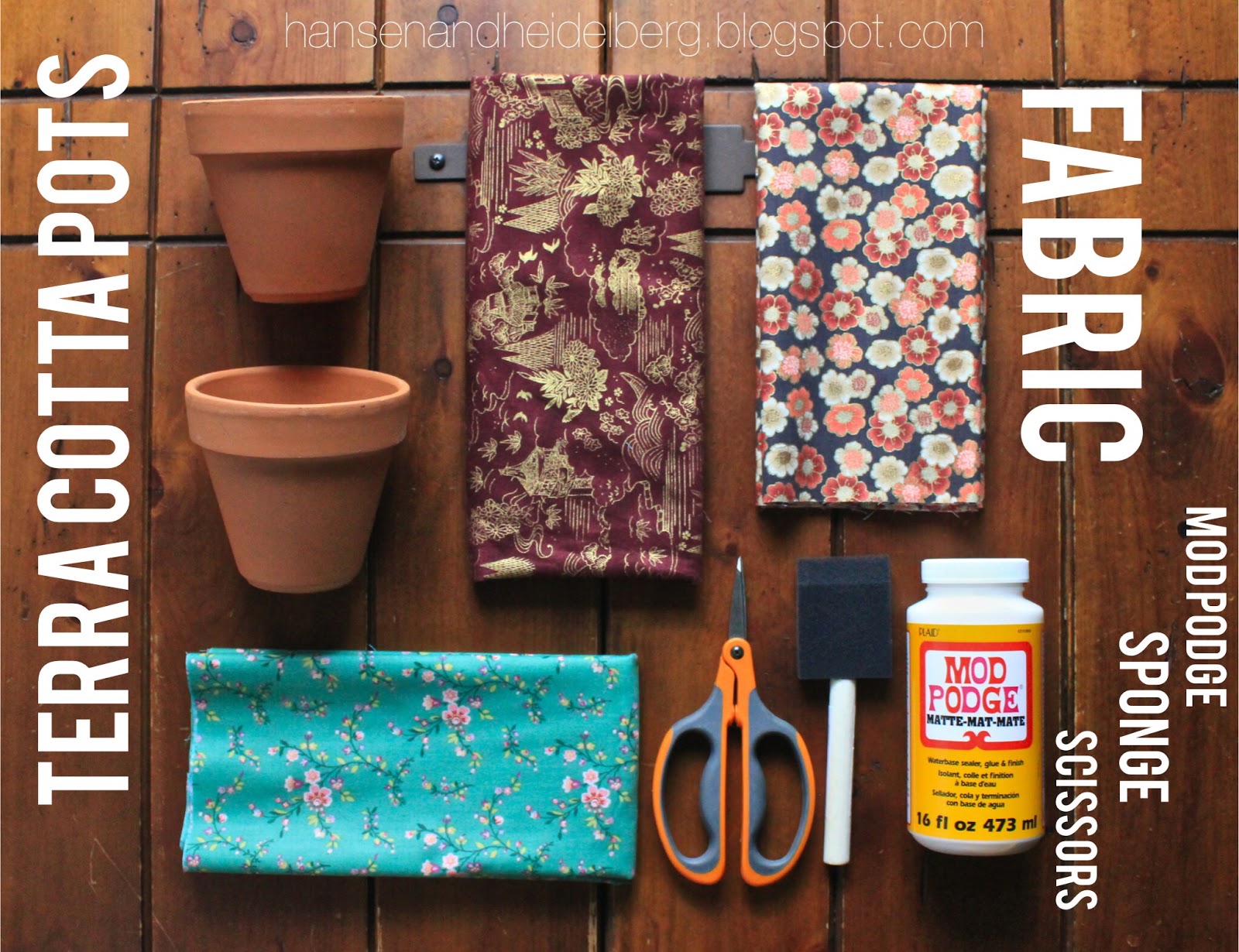 DIY Fabric Pots Hansen & Heidelberg DIY Fabric Pots
