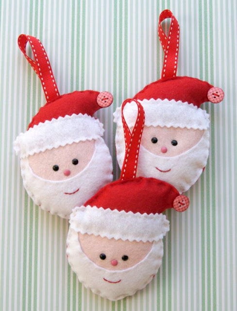 80 Ideas de enfeites de natal com feltro 80 Ideas de enfeites de natal com feltro