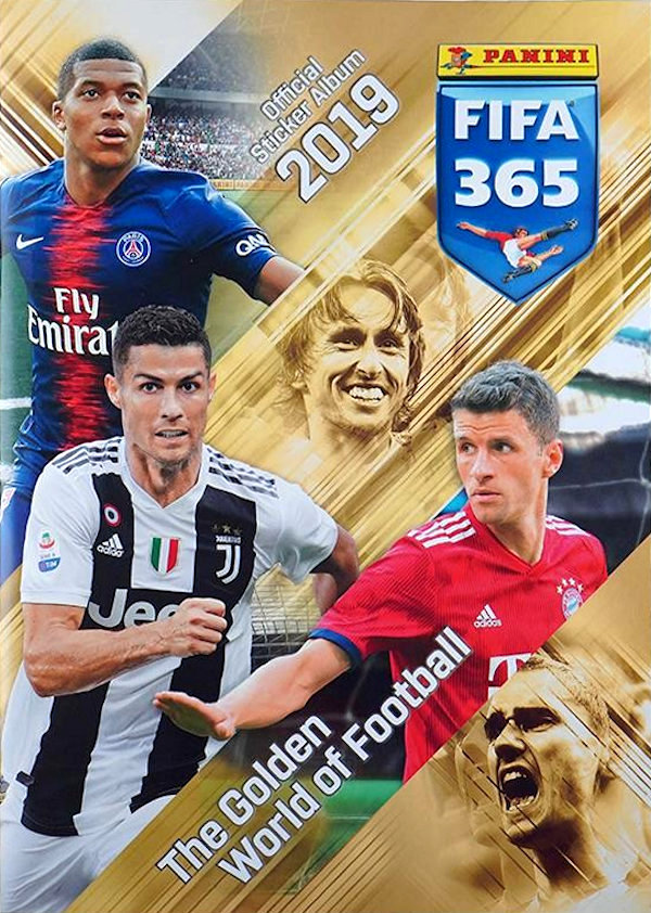Mauro Icardi FC Internazionale Milano Sticker 223 a/b Panini FIFA365 2019 