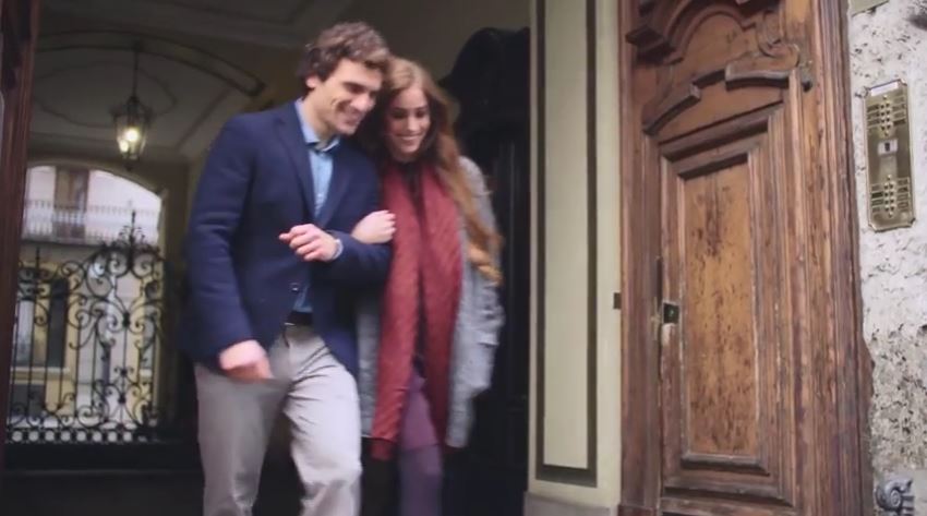 Modello TheFork pubblicità con Jerry Calà con Foto - Testimonial Spot Pubblicitario TheFork 2017