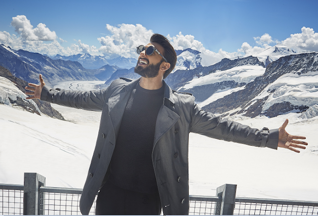 Ranveer Singh - THE ACTOR TAKES ON THE MANTLE OF BRAND AMBASSADOR FOR SWITZERLAND Ranveer Singh - THE ACTOR TAKES ON THE MANTLE OF BRAND AMBASSADOR FOR SWITZERLAND