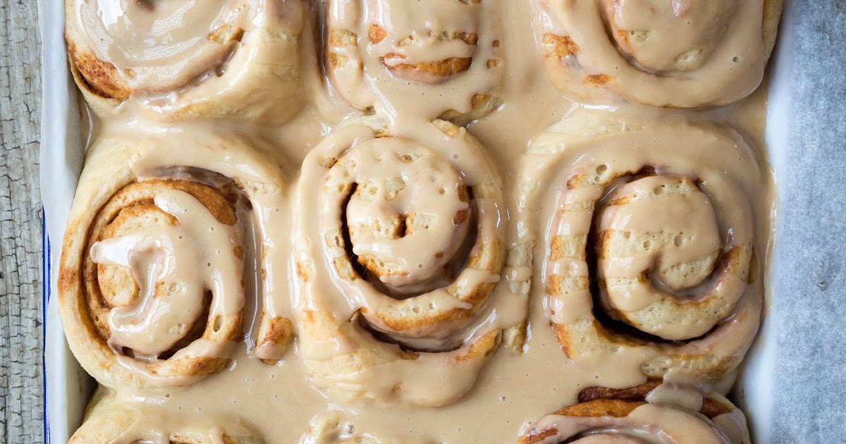 Milk and Honey Vegan Cinnamon Rolls with Coffee Glaze