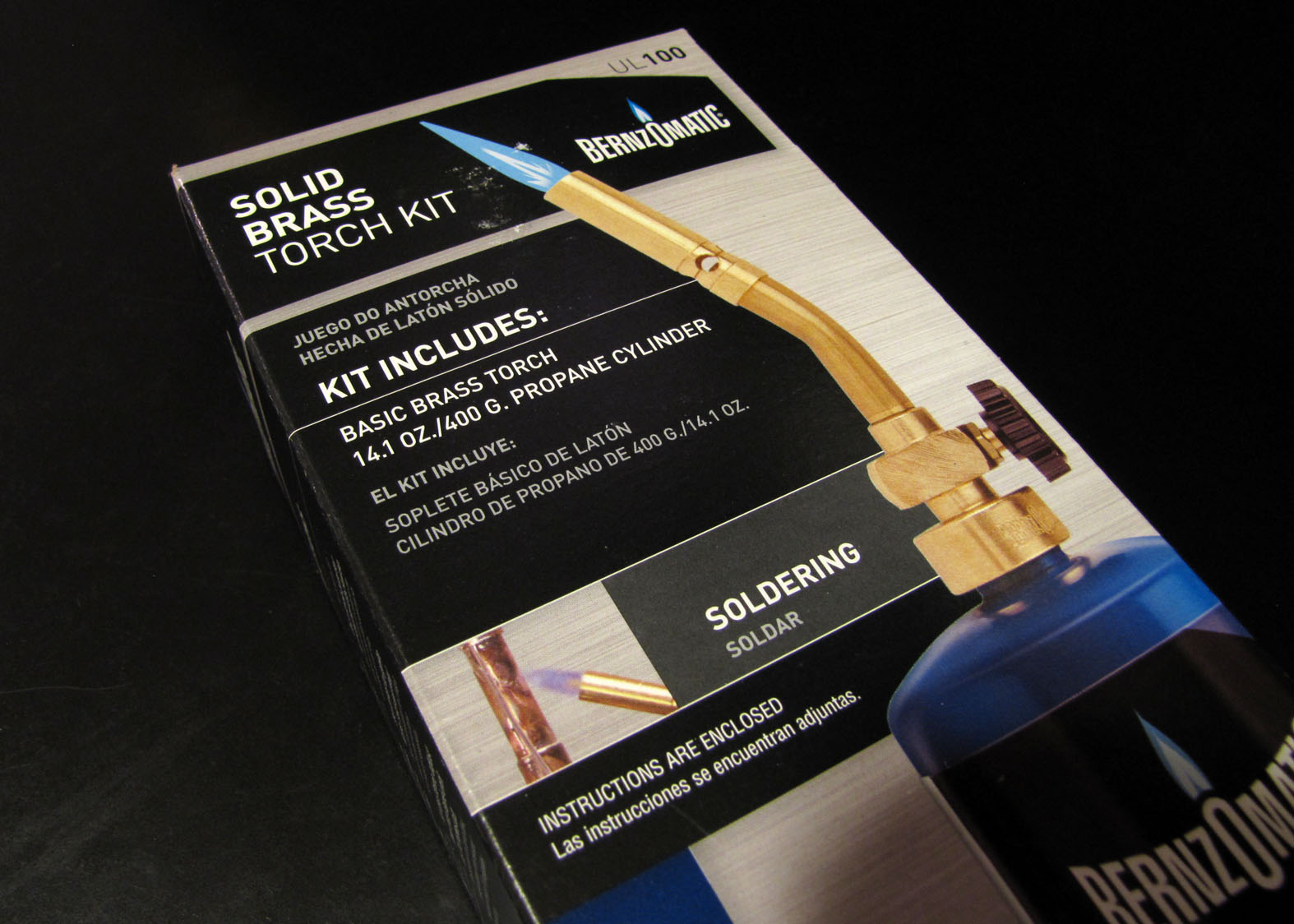 Smells Like Food in Here Bernzomatic Propane Torch Kit and Spark Lighter