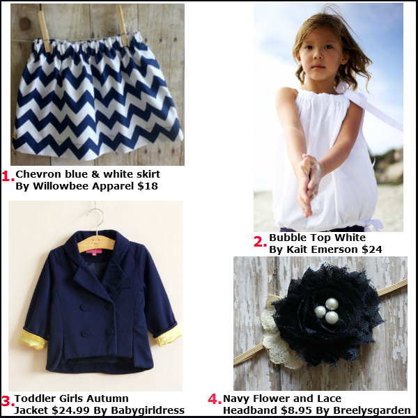 Team EtsyBABY©: Outfit Of The Day......Classic Navy Style