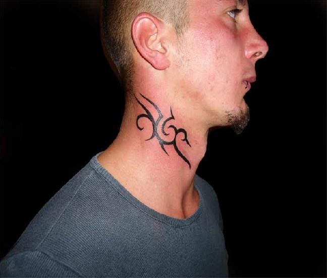 30 Neck Tattoo Designs for Men | Tattooton